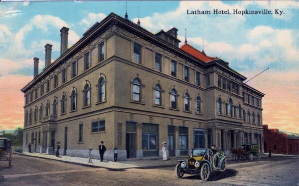hotel latham postcard