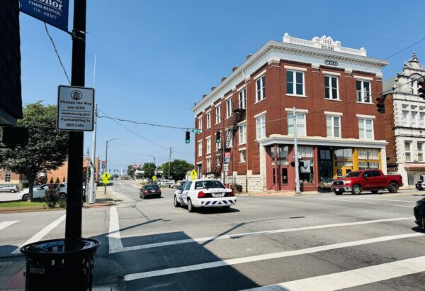 Ninth and Virginia streets. (Hoptown Chronicle photo by Jennifer P. Brown)